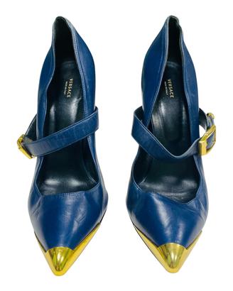 Tacchi Versace originali in pelle