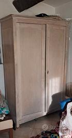 armadio bianco antico