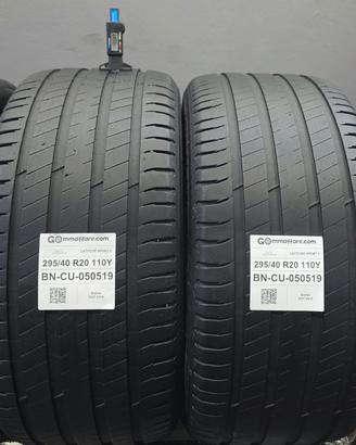 2 Pneumatici 295/40 R20 Michelin Latitude Sport 3
