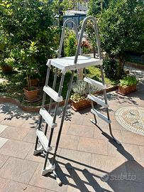 Scaletta  piscina intex