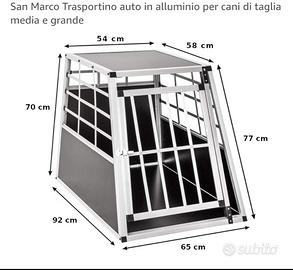 Trasportino per cani di taglia medio/grande