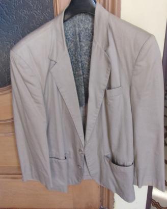 Giacca uomo cotone 100% beige tg S
