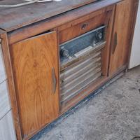 mobile bar con giradischi anni '60