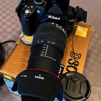 NIKON D3000+Obiettivo SIGMA DC 18-200mm
