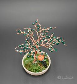 Albero della Vita In rame e Perline di vetro Zen