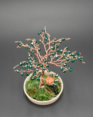 Albero della Vita In rame e Perline di vetro Zen