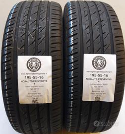 2 GOMME 195 55 16 NORAUTO A56808