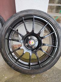 4 cerchi MAK XLR 17" nero lucido OMOLOGATI per 595