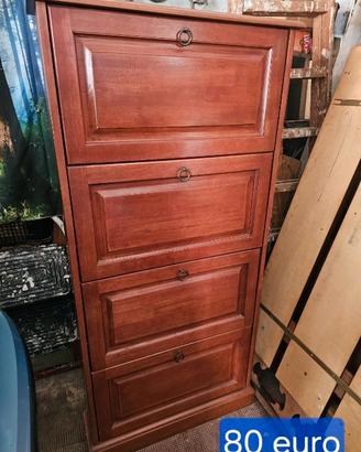 Arredamento - scarpiera in legno