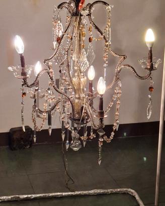 LAMPADARIO CLASSICO STILE MARIA TERESA