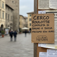 Roulotte 1500 euro con bagno e doccia