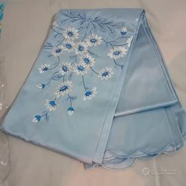 Copriletto misto seta