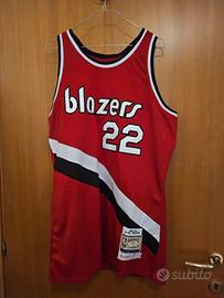 maglia nba autentica clyde drexler