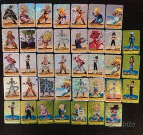 Lotto 38 Lamincards di Dragon Ball Z e GT 