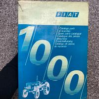 Catalogo originale dei ricambi FIAT 1000 - 1971
