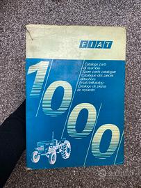 Catalogo originale dei ricambi FIAT 1000 - 1971