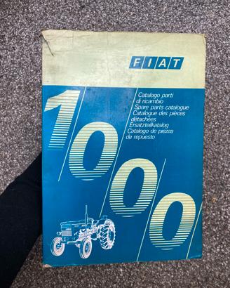 Catalogo originale dei ricambi FIAT 1000 - 1971