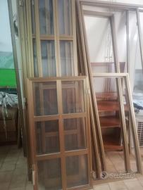 Infissi in alluminio (4 unità) - porte e finestra 