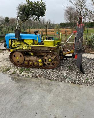 Trattore cingolato Landini C35 con verricello - fu