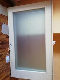 porta scorrevole a. scomparsa vetro