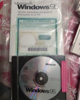 Windows Microsoft w95,Word e Works 95