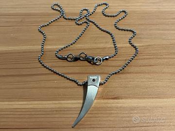 Brosway collana acciaio + rubino