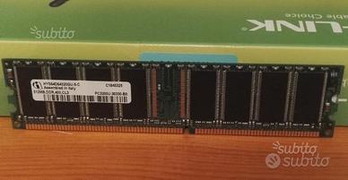 Ram 512 MB PC3200U DDR SDRAM 400 Mhz Desktop