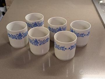 Tazzine da caffè in porcellana