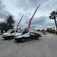 Iveco daily con gru fassi