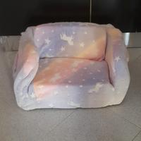 Divanetto poltroncina estensibile bambini