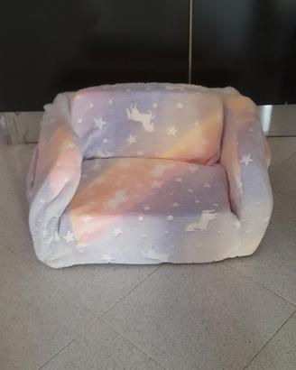 Divanetto poltroncina estensibile bambini