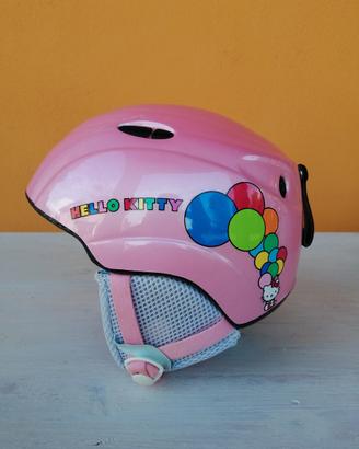 Hello Kitty casco da scii/snowboard + maschera