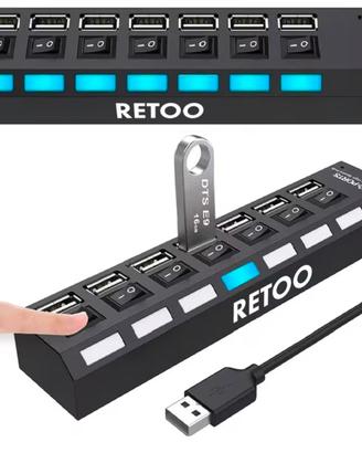 Hub USB 2.0 a 7 Porte