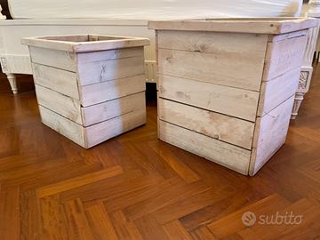 Coppia  grandi contenitori coastal