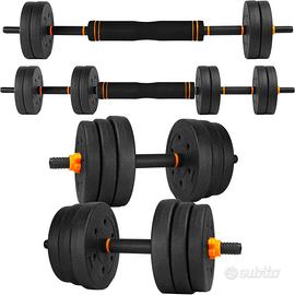 Manubri Regolabili con Dischi 30 kg