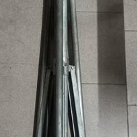 supporto treppiede metallo