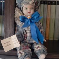 pagliaccio in porcellana Capodimonte 