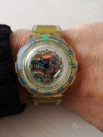 Orologio Swatch Scuba Blue Ice Vintage 