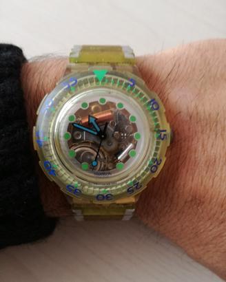 Orologio Swatch Scuba Blue Ice Vintage 