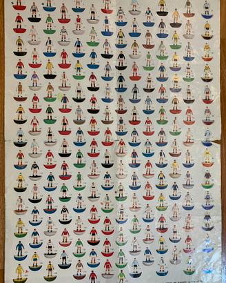 Squadre Nazionali Subbuteo Heavyweight Anni 70 HW