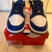Nike dunk low bianco blu