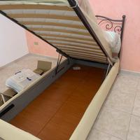 Letto singolo con contenitore