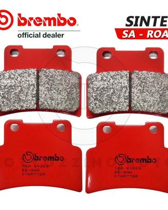 Pastiglie freno anteriori brembo dorsoduro
