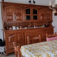 Credenza in rovere massello