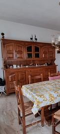 Credenza in rovere massello
