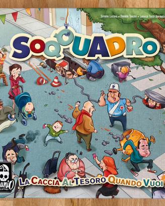 Soqquadro gioco da tavolo divertente bambini
