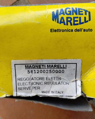 Regolatore di tensione per alternatore