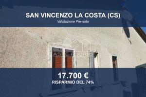 Immobile in asta di 305 m² a San Vincenzo la Costa