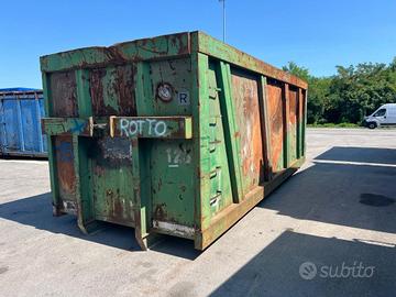 CONTAINER SCARRABILE USATO A CIELO APERTO