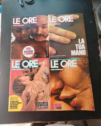4 riviste le ore della settimana anno 1971